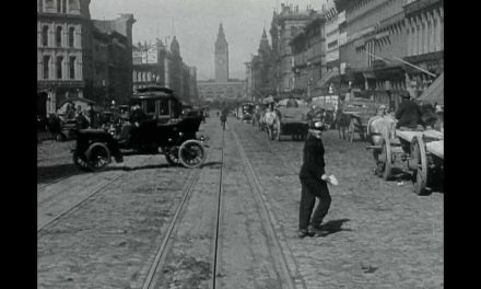 market street in san francisco before the 1906 earthquake